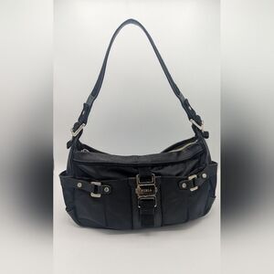 Furla Black Nylon Shoulder Bag